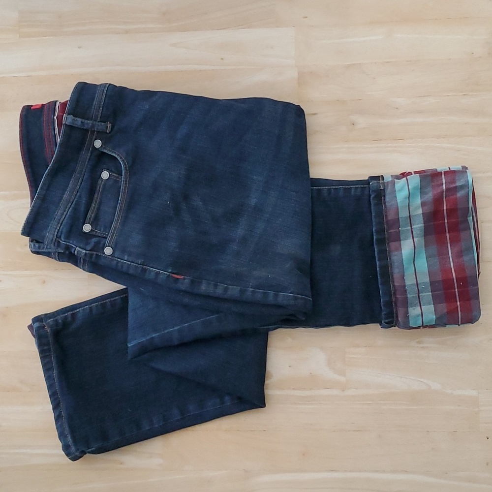 LL Bean Lined Jeans